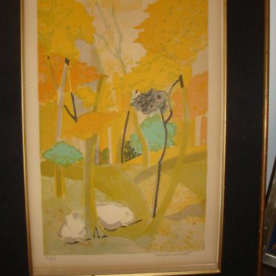 lithographie georges lambert