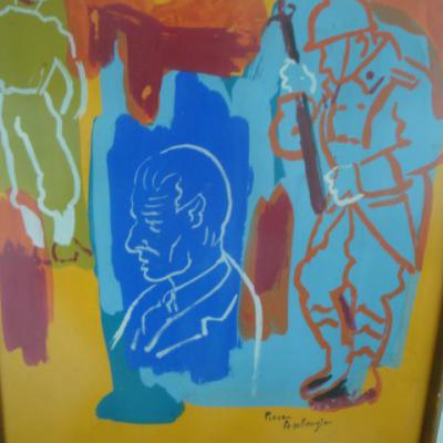 Pierre Ambrogiani pochoir